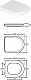 Керамин Унитаз-компакт Толедо однорежимный с сиденьем полипропилен – картинка-14